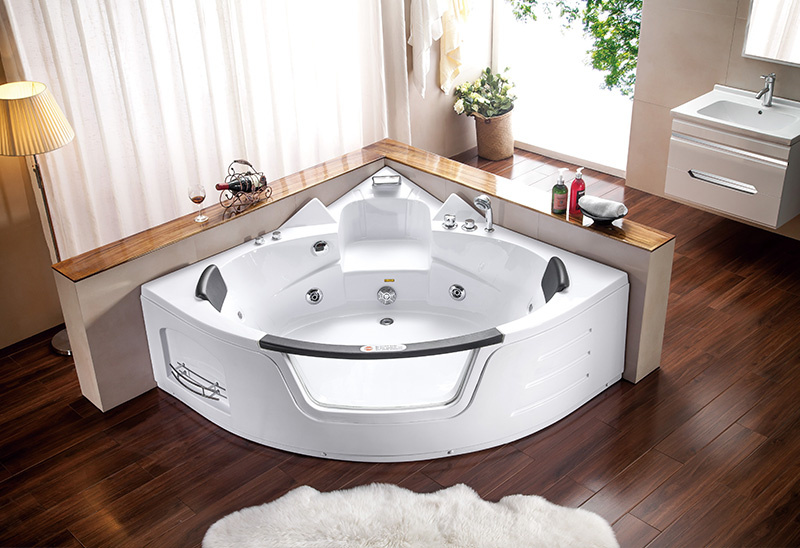 A050 157cm Koupelna Jacuzzi Rohová vířivá vana