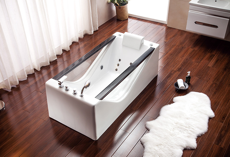 MV011L 1700mm volně stojící masážní vana jacuzzi